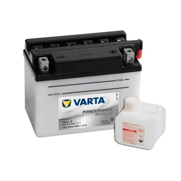 120 x 70 x 92 - + VARTA SLI 12V 4Ah, YB4L-B EAN4016987127605