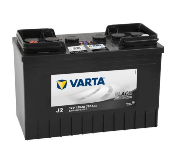 VARTA PROMOTIVE BLACK J2 12V 125Ah 720A (EN) 349x175x290 1/1 EAN4016987129135