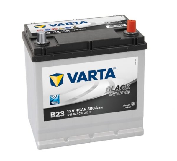 VARTA BLACK DYNAMIC B23 12V 45Ah 300A (EN) 219x135x225 0/1 EAN4016987119594
