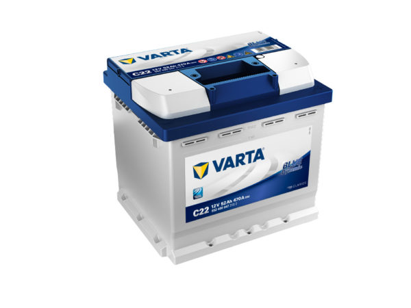 VARTA BLUE DYNAMIC C22 12V 52Ah 470A (EN)207x175x190 0/1 EAN4016987119488