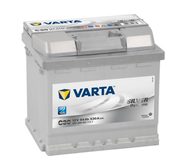 VARTA Silver Dynamic C30 12V 54Ah(c20) 530A(EN) 207x175x190mm 0/1 B13 EAN4016987119730