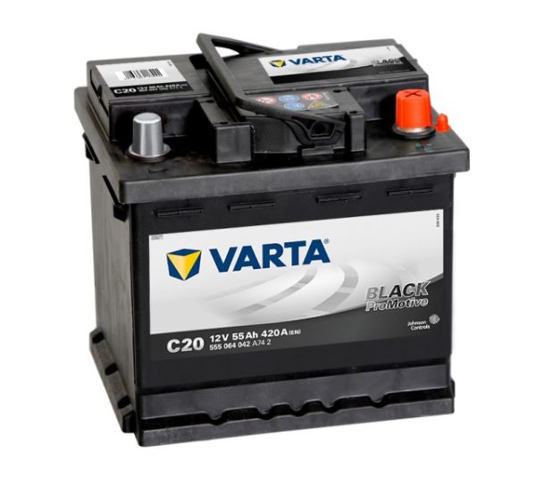 VARTA PROMOTIVE BLACK C20 12V 55Ah 420A (EN) 246x175x190 0/1 EAN4016987128954