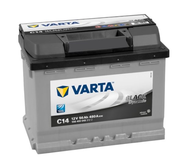 VARTA BLACK DYNAMIC C14 12V 56Ah 480A (EN) 242x175x190 0/1 EAN4016987119396
