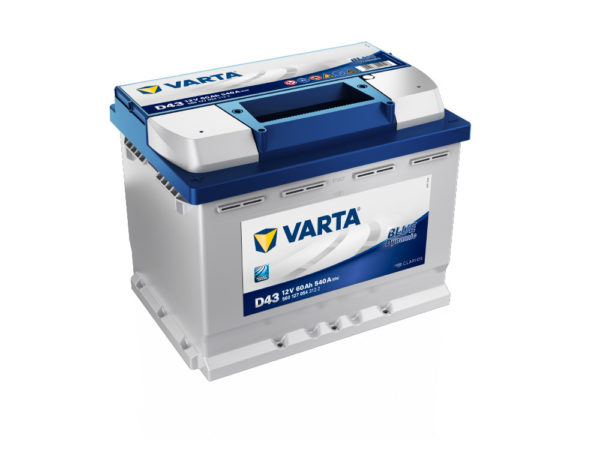 VARTA Blue Dynamic D43 12V 60Ah(c20) 540A(EN) 242x175x190mm 1/1 B13 EAN4016987119518