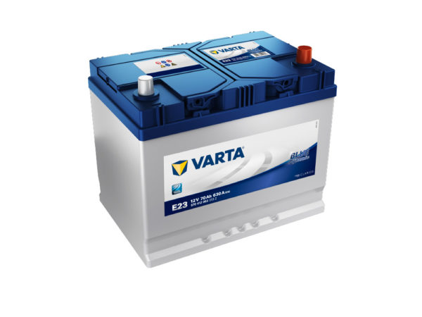 VARTA BLUE DYNAMIC E23 12V 70Ah 630A (EN) 261x175x220 0/1 EAN4016987119693