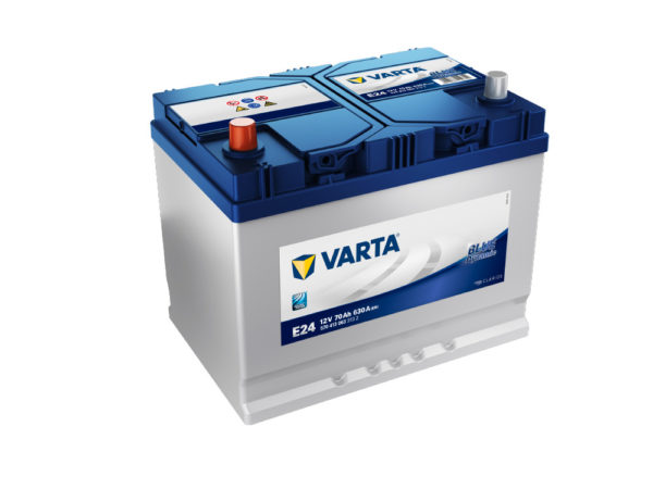 VARTA BLUE DYNAMIC E24 12V 70Ah 630A (EN) 261x175x220 1/1 EAN4016987119709