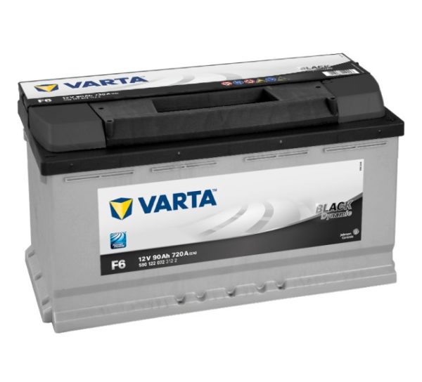 VARTA Black Dynamic F6 12V 90Ah(c20) 720A(EN) 353x175x190mm 0/1 B13 EAN4016987119457