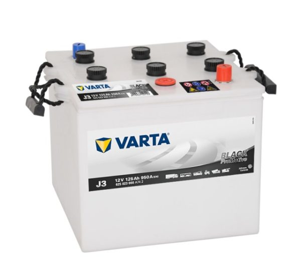 VARTA Promotive HD J3 12V 125Ah(c20) 950A(EN) 286x269x230mm 2/1 B00 EAN4016987129142
