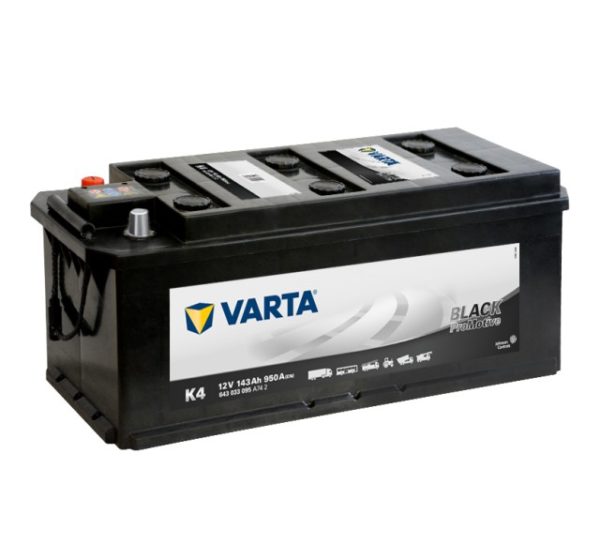VARTA Promotive HD K4 12V 143Ah(c20) 950A(EN) 514x218x210mm 3/1 B03 EAN4016987129197