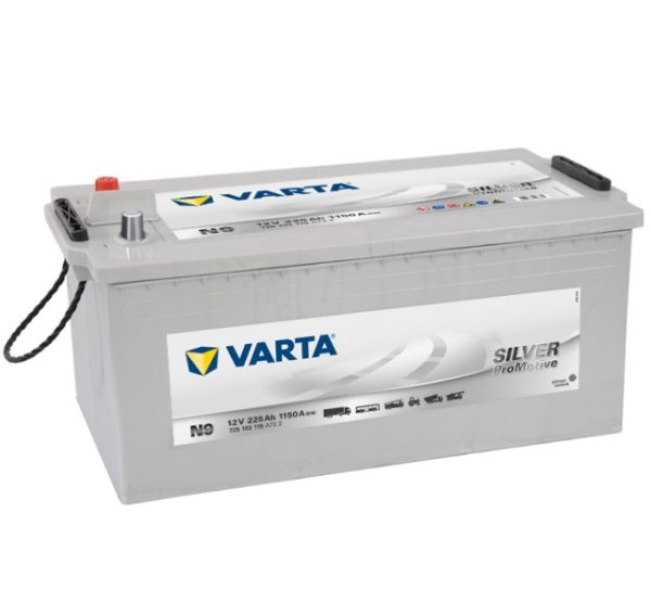 VARTA PROMOTIVE SILVER N9 12V 225Ah 1150A (EN) 518x276x242 3/1 EAN4016987128831