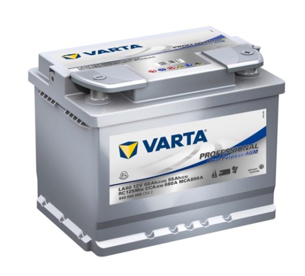 VARTA PROFESSIONAL AGM LA60 12V 60Ah 680A (EN), 242x175x190, 0/1