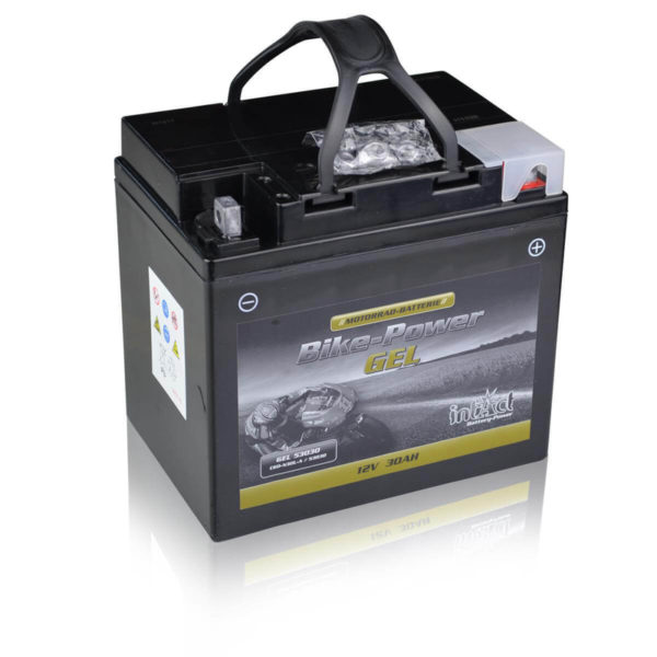 178 x 124 x 166 - + Intact Bike Power GEL 12V 30Ah(c20) 400A(EN) C60-N30L-A IZPĀRD. EAN4250227524353