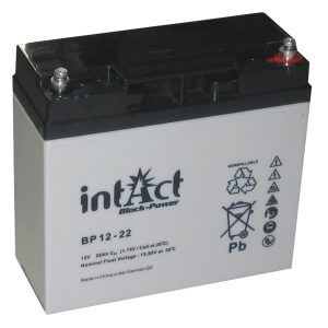 Intact Block-Power 12 V 22 AH c20, 181x76x167