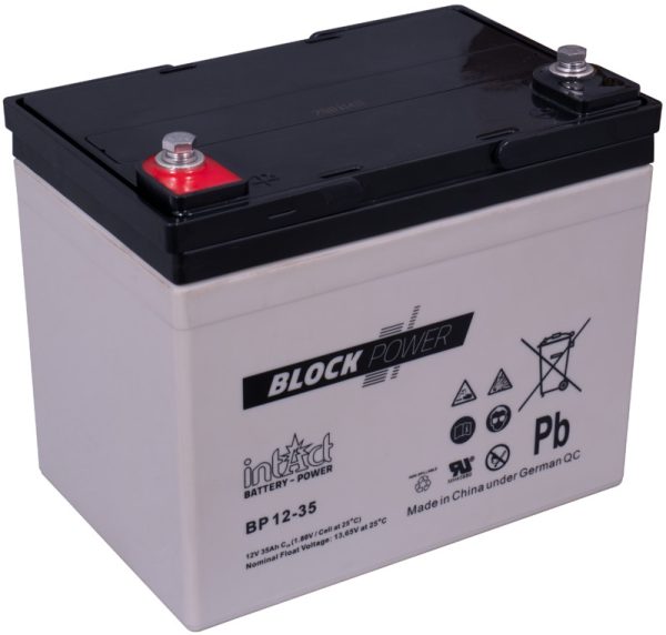 Intact Block-Power 12 V 33 AH c20, 195x130x180