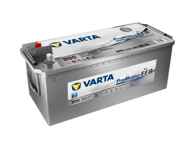VARTA TRUCK EFB B90 12V 190Ah 1050A (EN) 513x223x223 3/1 EAN4016987149058