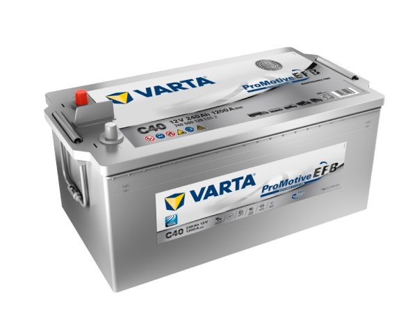 VARTA TRUCK EFB C40 12V 240Ah 1200A (EN) 518x276x242 3/1 EAN4016987149065