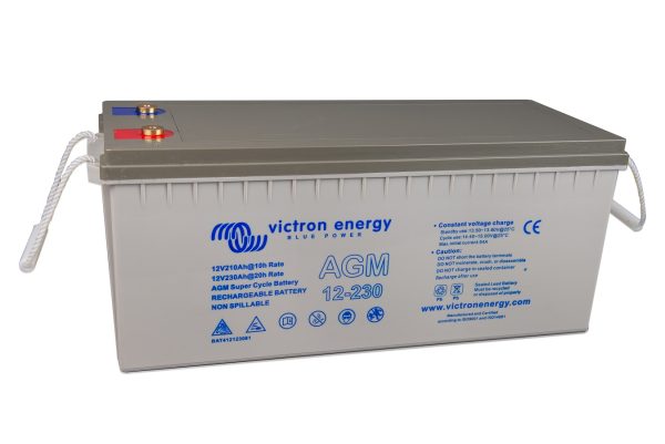 Akumuators VICTRON ENERGY 12V 230Ah(C20) AGM SUPER Cycle 532	x	207x	226mm M8 EAN8719076039570