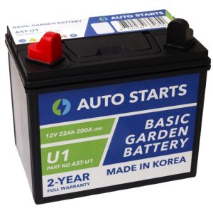 AUTO STARTS BASIC GARDEN BATTERY U1 12V 22Ah (c20) 200A (EN) 197x130x158/185 1/1 EAN4751039330700