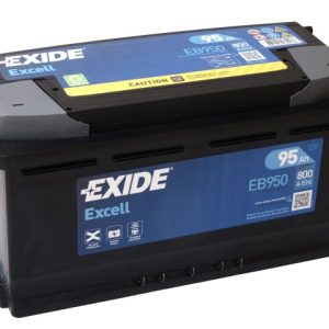 EXIDE EXCELL EB950 12V 95 Ah 800A( EN) 353x 175x 190 0/1 EAN3661024034586