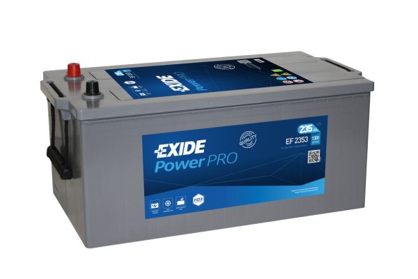 EXIDE Power PRO 235Ah 1300A(EN) 518	x279x	240mm, 	3/	1 EAN3661024035323