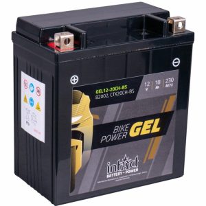 150 x 87 x 160 + - Intact Bike Power GEL 12V 18Ah(c20) 230A(EN) CTX20CH-BS EAN4250227554909