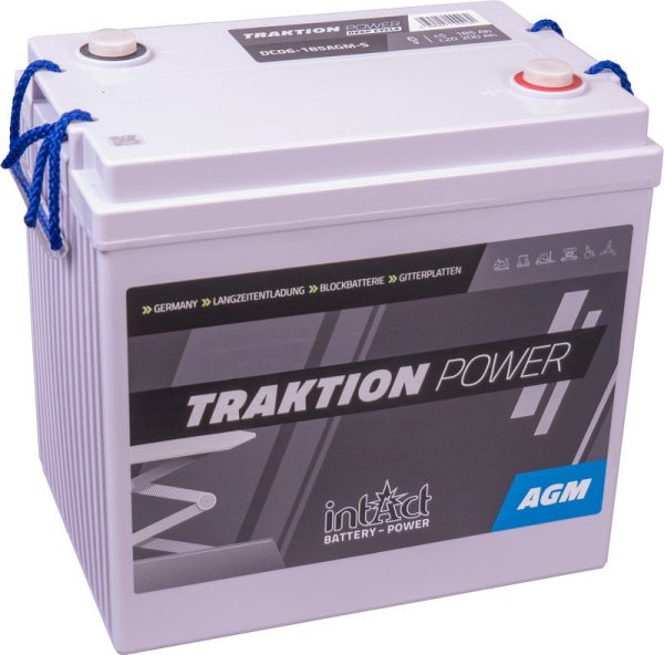 Intact Deep Cycle AGM Traktion Power 6V 185Ah (c5) 200Ah (c20) 260x180x245/254 FM-8