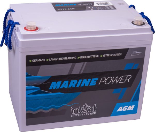 Intact MARINE POWER DEEP CYCLE AGM 12V 85Ah (c5), 95Ah (c20), 105Ah (c100) 261x168x219 1/1 EAN425022