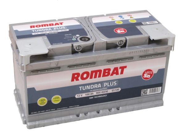 Rombat TUNDRA PLUS 12V 100Ah 900A(EN) L5 353x175x190 0/1 EAN5946602007977