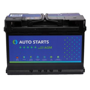 AUTO STARTS HIGH ENERGY AGM 12V 70Ah, 760A (EN) 278x175x190 0/1 EAN4751039330199