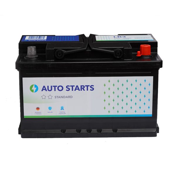 AUTO STARTS STANDARD 12V 72Ah, 680A (EN) 278x175x175 0/1 EAN4751039330205