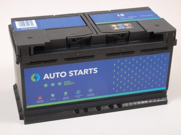 AUTO STARTS HIGH ENERGY 12V 100Ah, 830A (EN) 353x175x190 0/1 EAN4751039330311