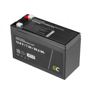 Dziļās izlādes Green Cell LiFePO4 12V 7Ah 151x65x95 EAN5907813968259