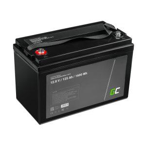 Dziļās izlādes Green Cell LiFePO4 12V 125Ah 329x172x217 EAN5907813968297