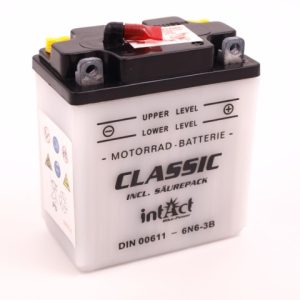 99 x 57 x 107 - + Intact Bike Power 6V 6Ah(c20) 30A(EN) 6N6-3B EAN4250227522267