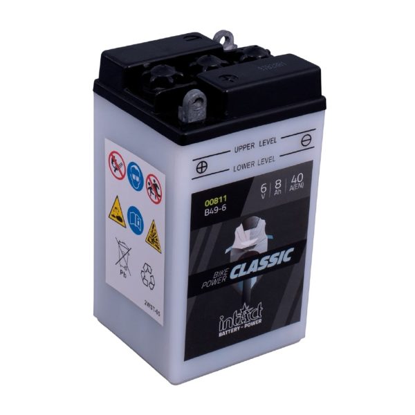 91 x 83 x 161 + - Intact Bike Power 6V 8Ah(c20) 40A(EN) B49-6 EAN4250227522304