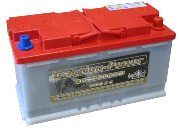TraktionsPzS 12V, 72Ah c5, 96Ah c20, Pol A/4, 353x175x190 0/1