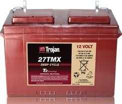 Trojan Deep Cycle 12 V, 85Ah (c5), 105Ah (c20), 117Ah (c100), 323x168x235 0/AP