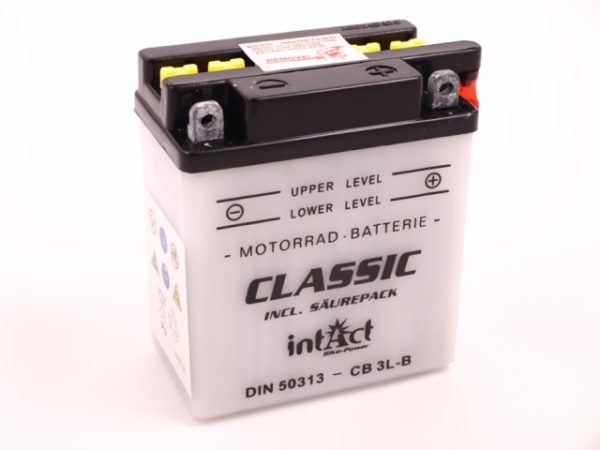 98 x 57 x 111 - + Intact Bike Power 12V 3Ah(c20) 10A(EN) CB3L-B EAN4250227522373