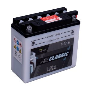 138 x 61 x 131 + - Intact Bike Power 12V 5,5Ah(c20) 40A(EN) 12N5.5-4B EAN4250227522564