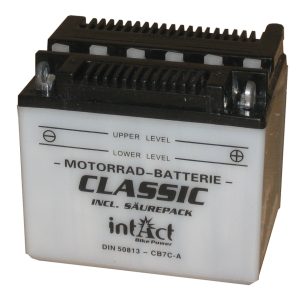 137 x 76 x 134 + - Intact Bike Power 12V 8Ah(c20) 40A(EN) CB7-A 12N7-4A LI-01 EB7-A EAN4250227522625