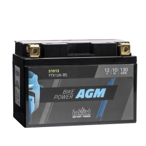 150 x 87 x 105 + - Intact Bike Power AGM 12V 10Ah(c20) 130A(EN) CTX12A-BS LI-04 GEL12-12A-BS EAN4250