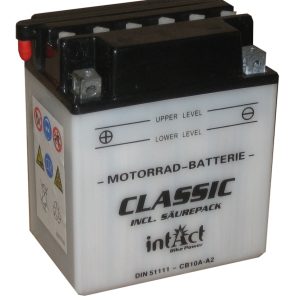 135 x 90 x 155 + - Intact Bike Power 12V 11Ah(c20) 90A(EN) CB10A-A2 LI-03 IZPĀRDOŠANA EAN42502275226