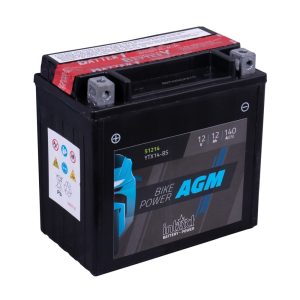 150 x 87 x 145 + - Intact Bike Power AGM 12V 12Ah(c20) 140A(EN) CTX14-BS LI-04 LI-10 HVT-08 GEL12-14