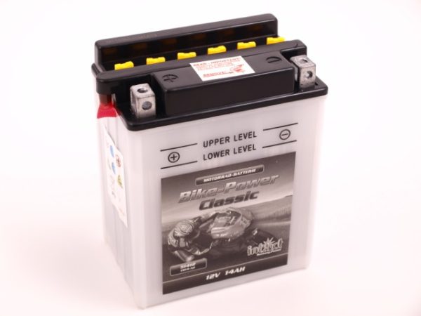 135 x 91 x 167 + - Intact Bike Power 12V 14Ah(c20) 140A(EN) CB14-A2 LI-03 81401 GEL12-14-A2 EAN42502