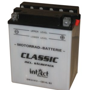 135 x 91 x 167 - + Intact Bike Power 12V 14Ah(c20) 140A(EN) CB14L-B2 EB14L-B2 EAN4250227522113