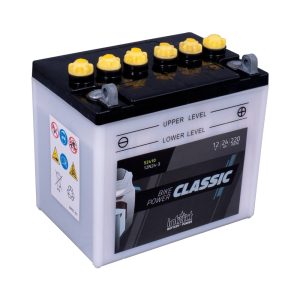 186 x 125 x 176 - + Intact Bike Power 12V 24Ah(c20) 220A(EN) 12N24-3 LI-07 GEL53030 53030 GEL52410 E