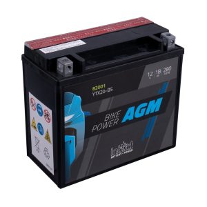 175 x 87 x 155 + - Intact Bike Power AGM 12V 18Ah(c20) 280A(EN) CTX20-BS EAN425022752312