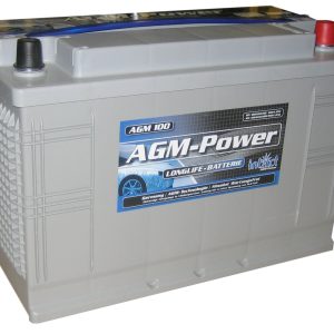 Intact AGM-Power 12 V 100Ah (c20), 120Ah (c100) 358x175x233 0/1