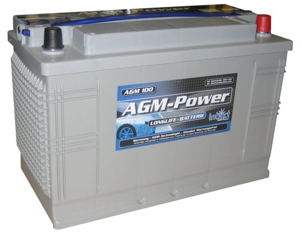 Intact AGM-Power 12 V 100Ah (c20), 120Ah (c100) 358x175x233 0/1
