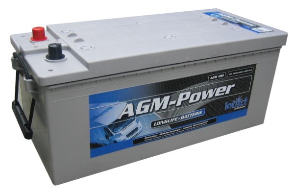 Intact AGM-Power 12 V 180Ah (c20), 200Ah (c100) 518x276x242 3/1